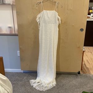 Boho Lace Wedding Dress